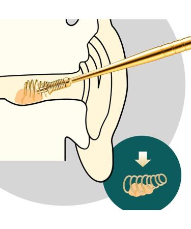 Waitlover Ear Wax Removal 360 Massage Ear Pick | Flexible Steel Cleaner X7Q2 - Buy Online on SooperMarket.com