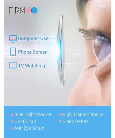 Firmoo Blue Light Glasses for Women/Men Computer Glasses Blue Light Filter Anti Glare UV400 Protection Tortoise Shell - Buy Online on SooperMarket.com