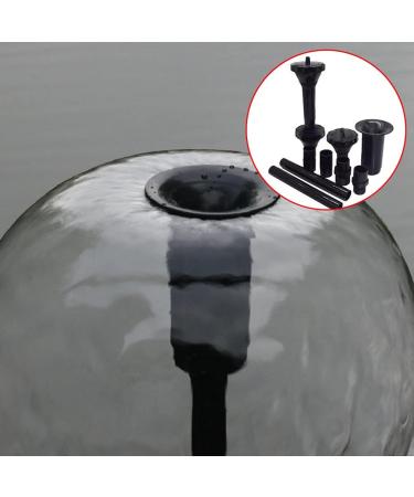 TOSSPER Fountain Pump Nozzle Set Multifunction Plastic Waterfall Garden Spray for Pool Pond Fountain Submersible Pump - Buy Online on SooperMarket.com