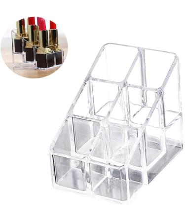 ABOOFAN 2pcs for Case Display Lipgloss Storage Slots Stand Organizer Transparent Shelf Lipsticks Acrylic mediumx2pcs As Shownx2pcs - Buy Online on SooperMarket.com