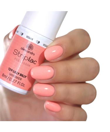 Alessandro Striplac UV Nail Polish - Lilly Billy | Long-Lasting Peel-Off Vegan 8 ml | International Shipping Available - Buy Online on SooperMarket.com