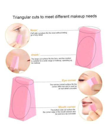 Buy 48 Makeup Sponges - Perfect Blender for Flawless Liquid & Cream Application | Ideal for Halloween & Festival Makeup - Buy Online on SooperMarket.com