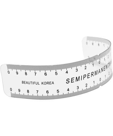 Baluue 2 Pcs Portable Eyebrow Ruler Sourcils Eye Brow Stencil Kit Reusable Brow Ruler Eyebrow Shaping Tool mediumx2pcs Blackx2pcs - Buy Online on SooperMarket.com