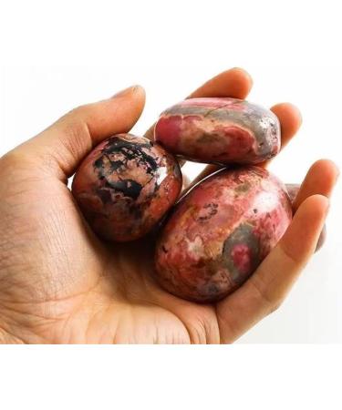 Specimen Healed 500g Natural Polished Crystal Pink Rhodonite Tumbled Stone As a Gift kaixun - Buy Online on SooperMarket.com