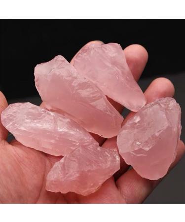 for 100G Natural Raw Pink Rose Quartz Crystal Rough Stone SpecimenCrystal Love Natural Stones and Minerals Fish Tank Stone FUZEGRDLI 2-4pcs - Buy Online on SooperMarket.com