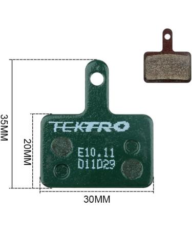 Bibike Tektro Disc Brake Pads E10.11 - Organic Compound Material - 2 Pairs - Buy Online on SooperMarket.com