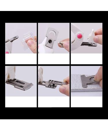 French Nail Clippers Nails Edge Trimmers False Nail Tip Scissors U-shaped Nail Clippers Salon Manicure Tool - Buy Online on SooperMarket.com