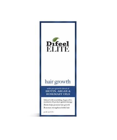 Difeel Elite ProGrowth Hair Treatment with Biotin, Argan, and Rosemary Oils - 3 oz | Hair Growth Solution - Buy Online on SooperMarket.com
