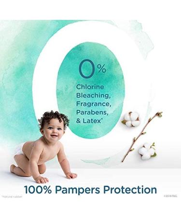 Pampers Pure Protection Newborn/Size 1 Diapers - 32 Count | Hypoallergenic & Unscented | Jumbo Pack - Buy Online on SooperMarket.com