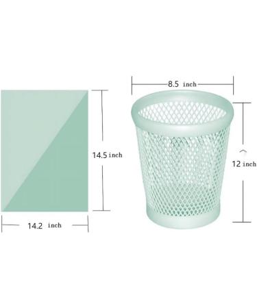 Aurmoo 165 Biowaste Sacks - Eco-Friendly 6L Organic Waste Bags for Kitchen Office & Living Room (36x37cm Green) - Buy Online on SooperMarket.com