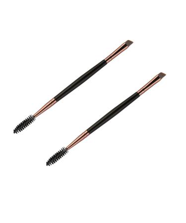 Eyelash Brush Mascara Wands Eye Lash Brush Double-Ended Eyelash Comb Makeup Grooming Tool Superior Quality and Creative