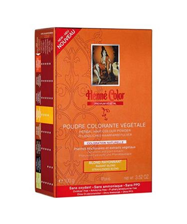 Henn Color Premium Vegetal Radiant Blond (blond) Henna Powder 100 g