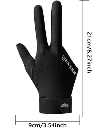 Shop Furryvl 3-Finger Billiard Glove - Breathable Slip-Resistant Unisex Stretchy Pool Gloves for Right Hand - Perfect for Pool & Snooker - Buy Online on SooperMarket.com