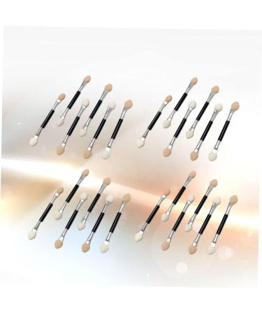 FOYTOKI 30pcs Eyeshadow Brush Kit Double Head Makeup Applicator Make up for Face Concealer Brush - Buy Online on SooperMarket.com