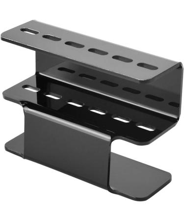 Tweezer stand Tweezer Stand 6 Holes Eyelash Tool Holder Acrylic Eyelashes Extension Supplies Display Black - Buy Online on SooperMarket.com