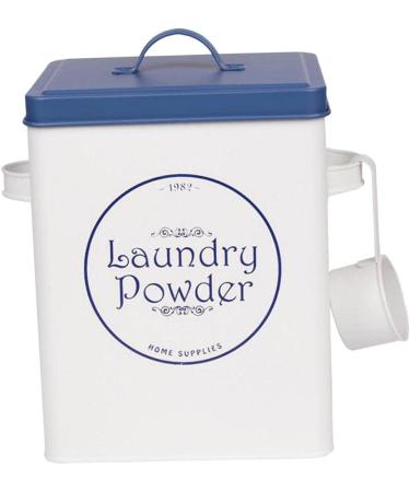 Luzhengyang Laundry Powder Detergent Container Tin Box 9 x 6 x 7 Inches Storage up to 11lb/ 5kg - Buy Online on SooperMarket.com