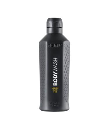 Tooletries - Body Wash - Invigorating & Refreshing Shower Gel For Men with Fresh Fragrance - Moisturizing Formula with Tasman Pepper - Natural Ingredients - Reusable Silicone Bottle