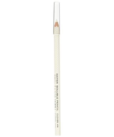 Clover Water Soluable Pencil  1 Count (Pack of 1)  White