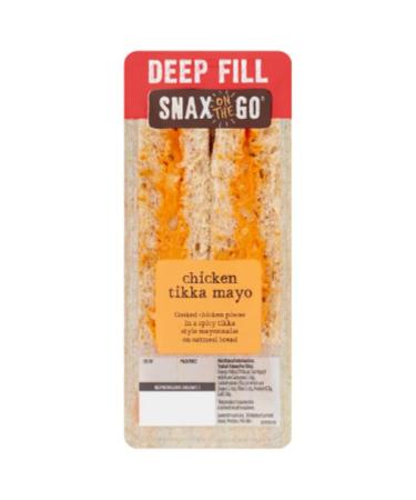 Snax on the Go Chicken Tikka Mayo x 6 Chicken Tikka Mayo 6
