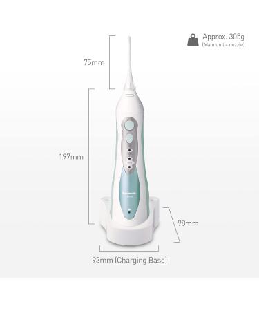 Panasonic EW1311 Rechargeable Dental Oral Irrigator Water Flosser | 4 Jet Modes | Cordless | UK 2 Pin Plug - Buy Online on SooperMarket.com