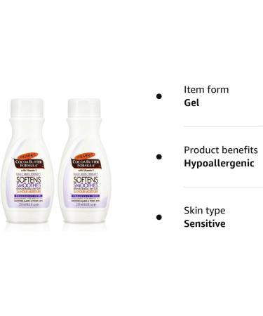 2x Palmers Cocoa Butter Fragrance Free 250ml 250 ml (Pack of 2) - Buy Online on SooperMarket.com