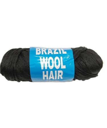 70g / ball african wig folding wool yarn artificial brazilian twisting hair wig knit hair for salon home use
