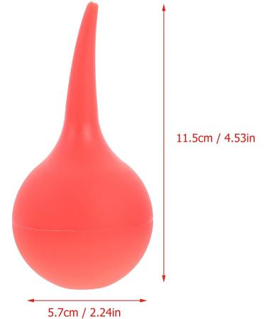 4Pcs Rubber Ear Syringe Hand Bulb | Ear Cleaning Ball for Adults 75ML | Ear Wax Removal Tool - Buy Online on SooperMarket.com