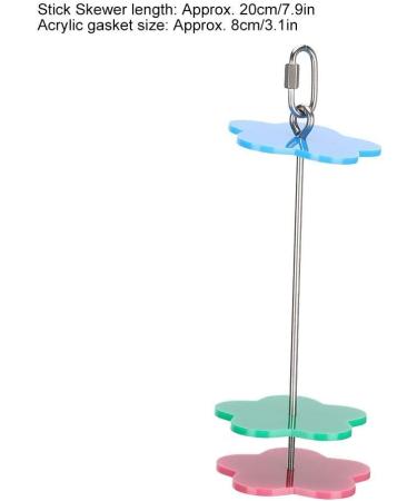 Fruit Holder for Parrots - Spit Fruit & Vegetable Skewers for Birds | Ideal for Budgies Nymphs & More - Buy Online on SooperMarket.com