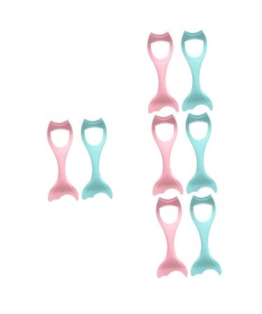 Mipcase 8 Pcs Mascara Brush Lady Tools De Para Gelatinas Silicone Make up Tools Eyelash Helper Tool Women Silicone Eyeliner Aid Accessories Bridegroom