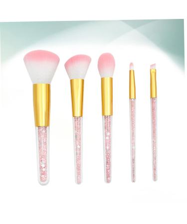 Professional 5 Set Cosmetics Brush Kit - Essential Makeup Brushes for Women | Perfect Powder Brush & More - Buy Online on SooperMarket.com