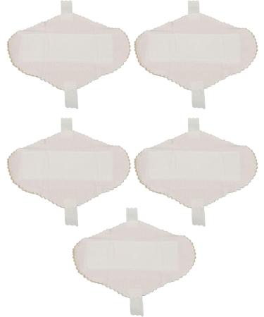 5pcs Washable Reusable Menstrual Pads - Super Absorbent & Breathable Cotton - Skin Color M - Buy Online on SooperMarket.com