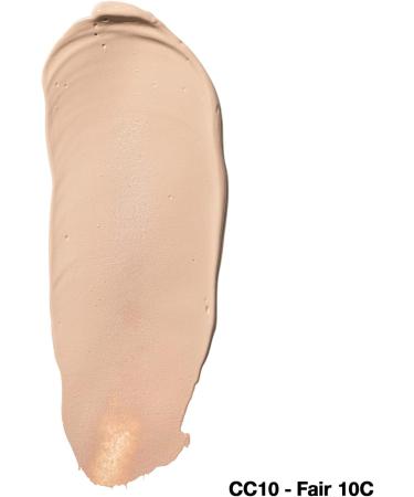 Palladio Full-Coverage Color Correction CC Cream with Peptides & Vitamin C - Corrects Redness and Uneven Skin Tone - Buildable Foundation Coverage - Fair 10C - 25.70g - Buy Online on SooperMarket.com