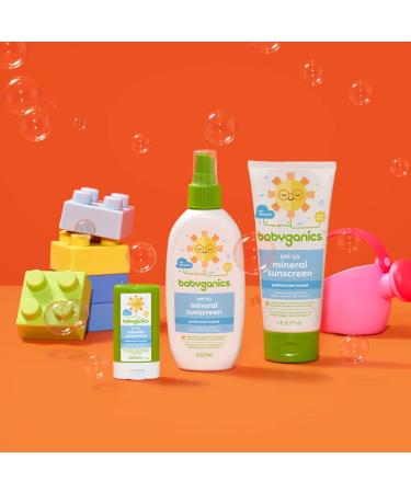 Babyganics SPF 50 Baby Sunscreen Lotion 6 fl oz (Pack of 2) | UVA UVB Protection | Water Resistant & Non-Allergenic - Buy Online on SooperMarket.com