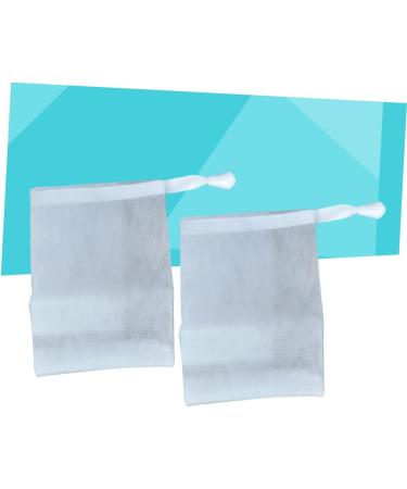 Baluue 2pcs Soap Pouch Soap Soap Saver Net Exfoliating Soap Saver White - Buy Online on SooperMarket.com