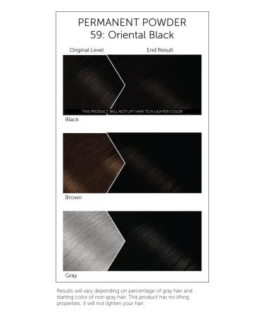 Oriental Black Bigen Permanent Powder - 3 Pack | Long-Lasting Hair Color - Buy Online on SooperMarket.com
