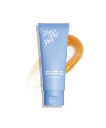 Then I Met You Soothing Tea Cleansing Gel - Sulfate-Free + Hydrating Water Cleanser for Face with Fermented Rice Water + Green Tea - Vegan  Clean Skincare (3.38 fl oz)