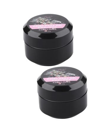 FRCOLOR 2 Pcs Disposable Glue Manicure Tools Valid Rhinestones Nail Art Tools Accessories for Manicure Gel Nail Art Sticking Accessory Manicure Diy Gel Drilling Nail Polish Liquid 5x4cmx2pcs As Shownx2pcs