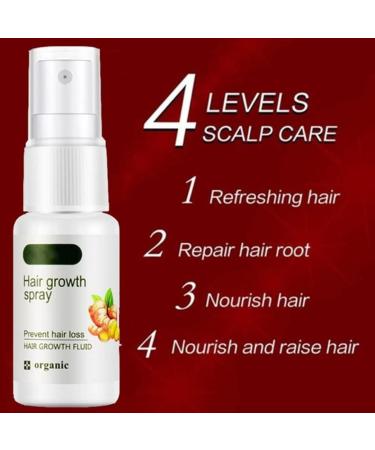 Hair Growth Serum Spray Hair Growth Accelerator Wild Growth Hair Ginger Oil for Hair Loss Treatments 20ML hair loss treatments - Buy Online on SooperMarket.com