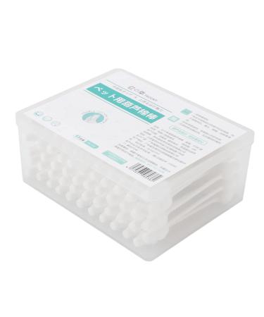 55 Double Tip Cotton Swabs | Organic Makeup & Pet Cleaning Buds | Eco-Friendly Paper Swabs - Buy Online on SooperMarket.com