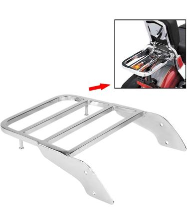 KIMISS Rear Luggage Rack for VT750 C2 (1997-2003) - Chrome Silver Sissy Bar | International Shipping Available - Buy Online on SooperMarket.com