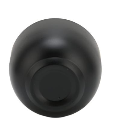 Premium Black Stainless Steel Shaving Cream Bowl for Men - Perfect Father's Day Gift - Buy Online on SooperMarket.com