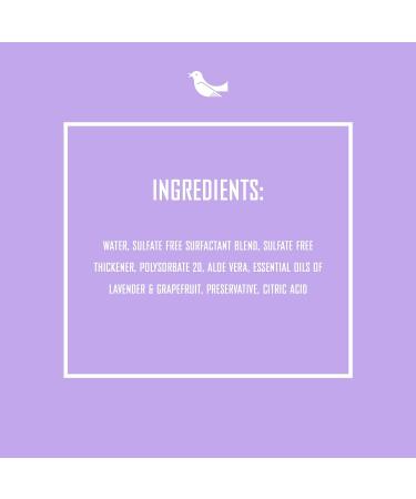 Rebel Green Natural Hand Soap - Lavender & Grapefruit Scent - 16.9 oz Pump Bottles 4 Pack - Buy Online on SooperMarket.com