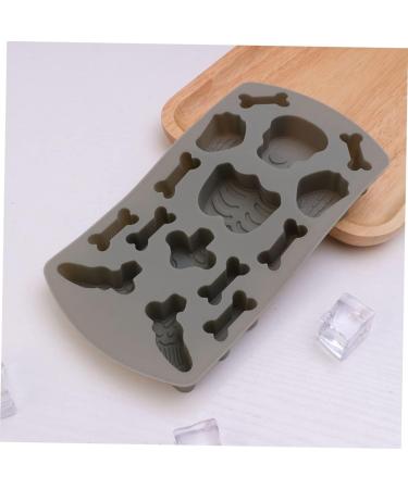 Amosfun 10 Pcs Cake Mold Maniquine Human Skeleton Mold Halloween Chocolate Fondant Cakes Molds Skull Molds Chocolate Molds Fondant Molds Aromatherapy Mold Manikin Dessert Silica Gel Candle 21X11CMx5pcs - Buy Online on SooperMarket.com