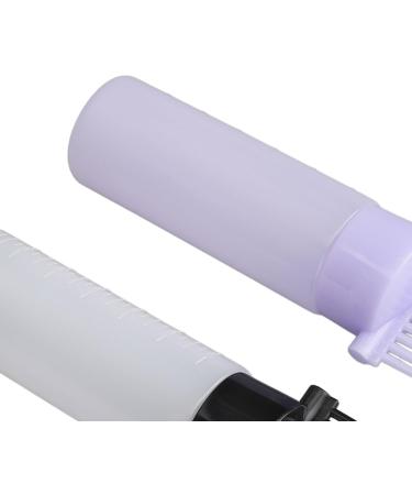 KKPLZZ 3 Colors Hair Coloring Oiling Bottle Root Comb Applicator Bottle with Graduated Scale for Beauty Salon - Buy Online on SooperMarket.com
