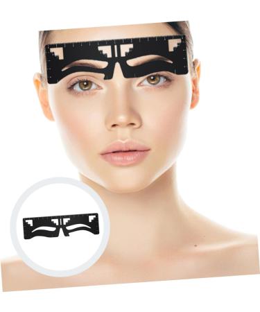 Mikinona Eyebrow Marker Eyebrow Design Eyebrow Card Brow Measuring Tool Guide Measuring Tool Girl Makeup Tool Make up Suite - Buy Online on SooperMarket.com