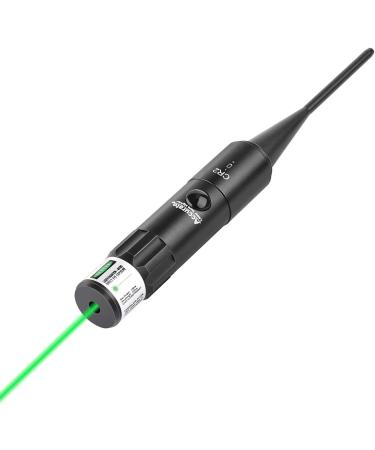 EZshoot Bore Sight Kit - Green or Red Dot BoreSighter for .17 to .54 Caliber Rifles & Pistols - Buy Online on SooperMarket.com