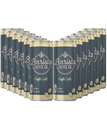 Barista Coffee Co. Caffe Latte - 250ml (Pack of 12) | Smooth and Creamy Ready-to-Drink Caffe Latte | Ready-to-Drink | Versatile Enjoyment - Buy Online on SooperMarket.com