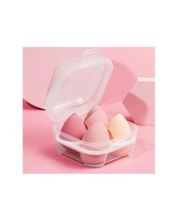 SINEN 4-Piece Makeup Sponge Set with Blender Holder - Perfect for Liquid, Cream, and Powder Makeup - Buy Online on SooperMarket.com