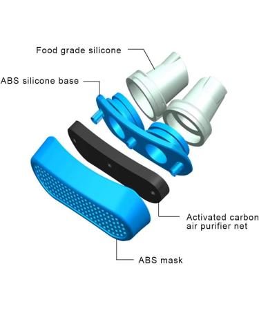 KUIKUI Anti-Snore Nose Purifier - Stop Snoring & Breathe Easier with Nose Vents Air Filter - Buy Online on SooperMarket.com
