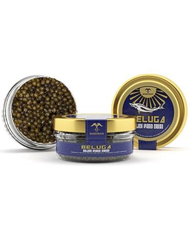 GUARANTEED OVERNIGHT! River Beluga/ Kaluga hybrid Caviar - 1 oz Jar